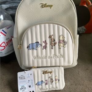 Primark Disney Cream Winnie the Pooh Backpack Set